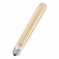 светодиодная лампа Vintage 1906 LED CL Tubular,филаментная, GOLD 4W(замена 35Вт),теплый белый свет (824) | код. 4058075808188 | OSRAM